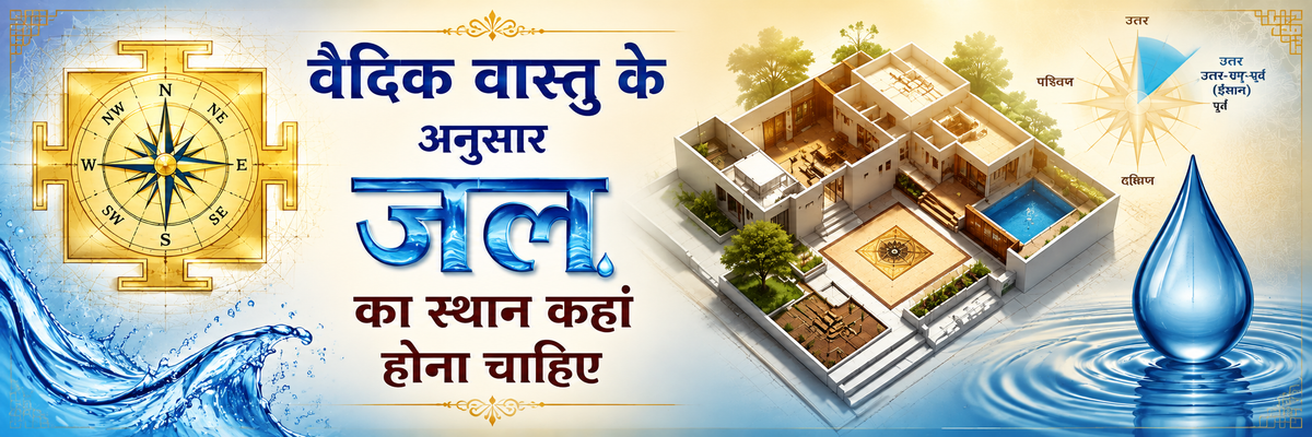 वैदिक वास्तु शास्त्र के अनुसार घर में जल और पानी की टंकी रखने की सही दिशा का नियम