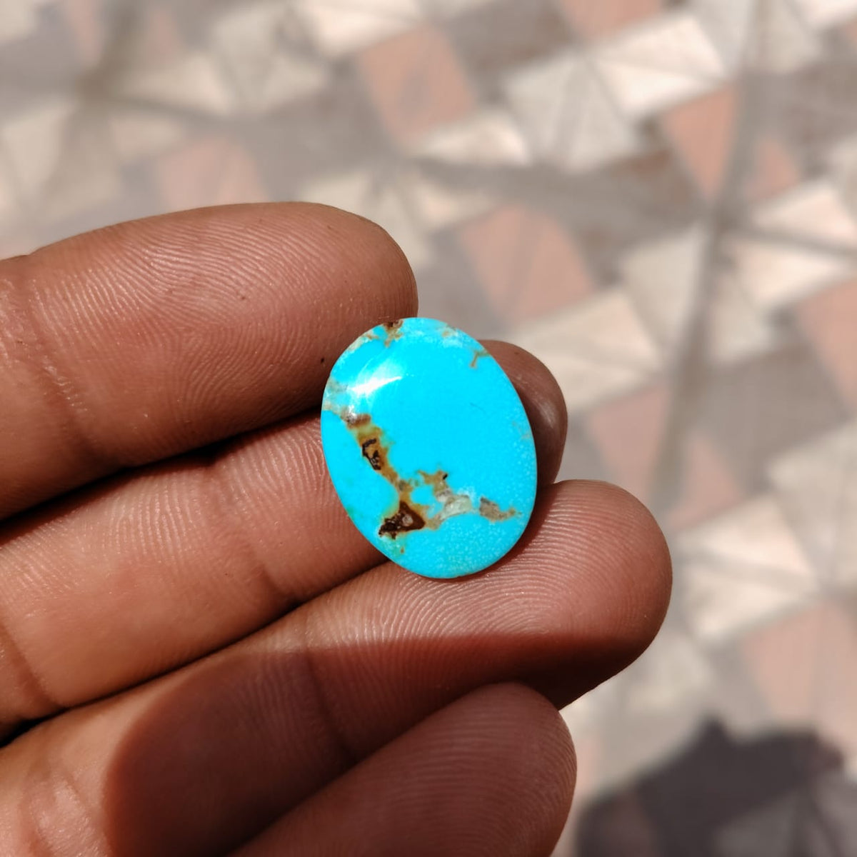Certified Natural Firoza Stone 10.15 Carat