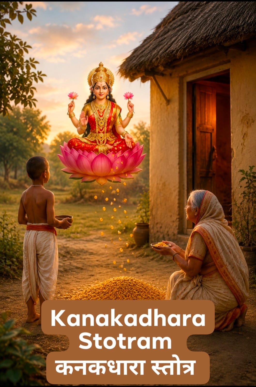 Shri Kanakadhara Ritual and Mahalakshmi Puja